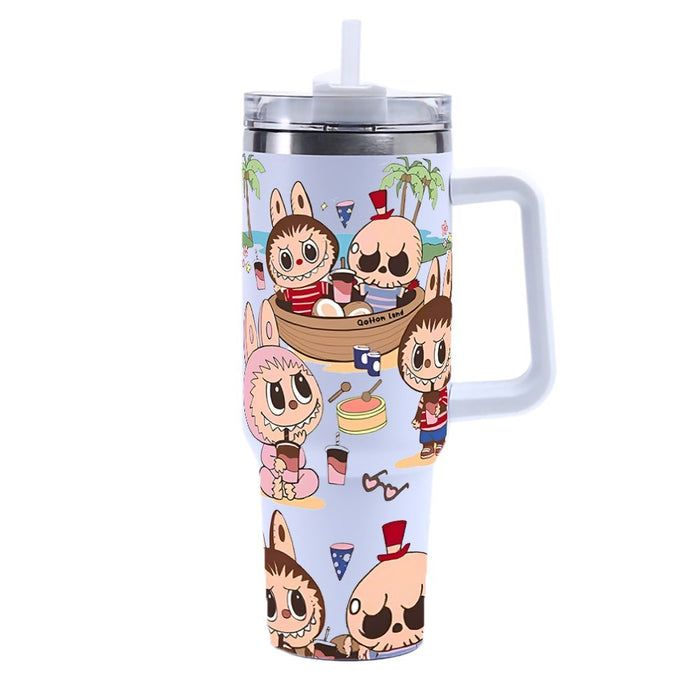 Wholesale  Cartoon Pattern 40oz Stainless Steel  Thermos ice bullies cup