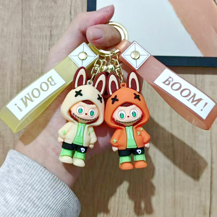 Wholesale Internet celebrity keychain pendant, cute doll backpack ornament