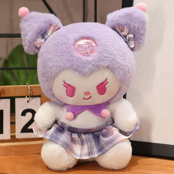 Wholesale Cartoon skirt plush toy doll, claw machine doll, activity gift for children