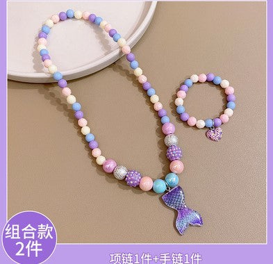 Wholesale Cartoon Princess Necklace