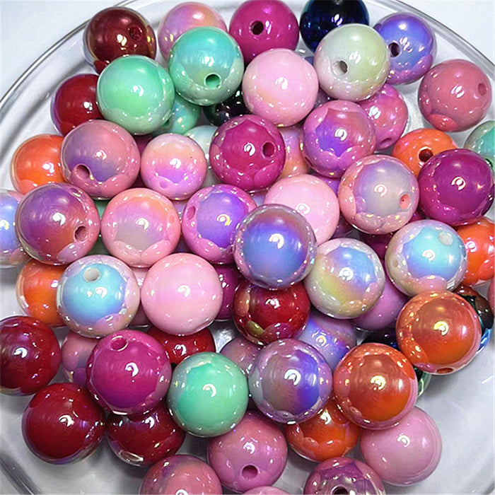 Wholesale 300pcs 14MM Colorful Shell Resin Beads JDC-BDS-Xiaox004