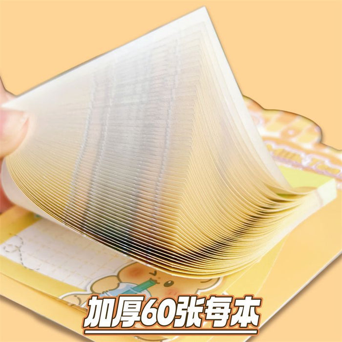 Wholesale Sticky notes with sticky cartoon students'  notes with high-value message paper