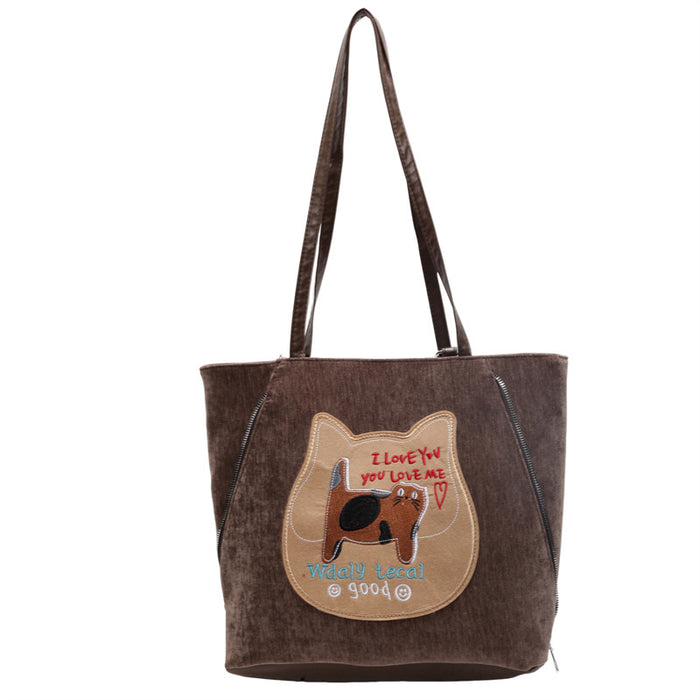 Wholesale Small niche design casual large capacity fashionable versatile commuting tote bag