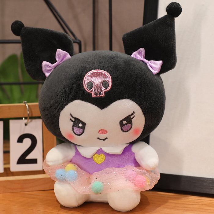 Wholesale Cartoon skirt plush toy doll, claw machine doll, activity gift for children