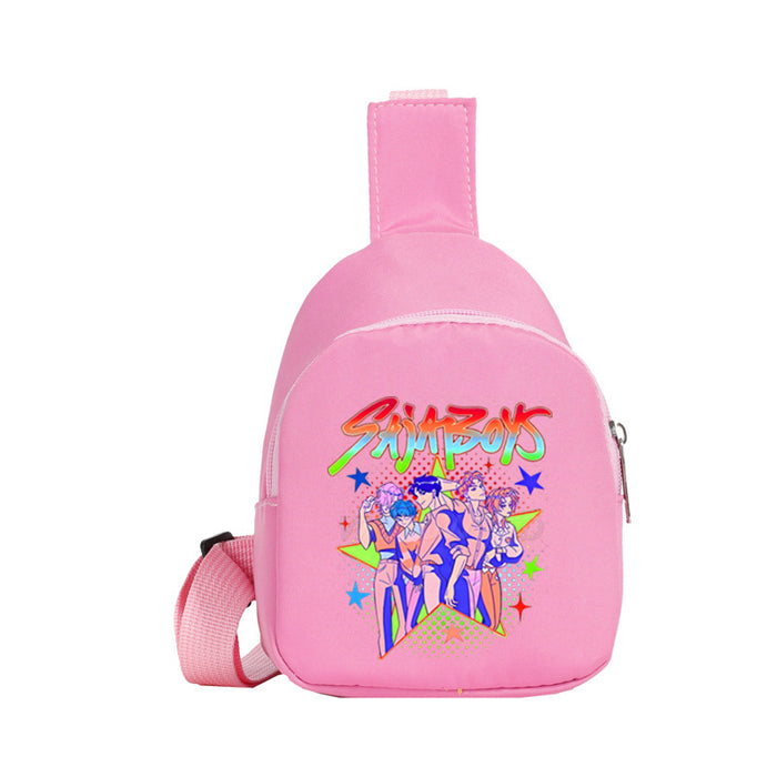 Wholesale Anime-themed Printed Shoulder Bag and Children' s Waist Bag