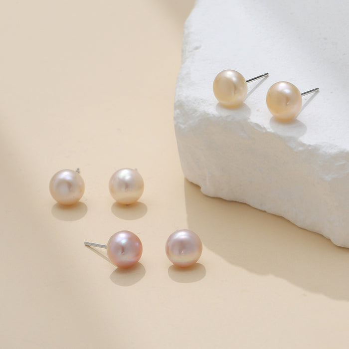 Wholesale Earrings, pearl earrings, pure silver jewelry, retro and fashionable earrings