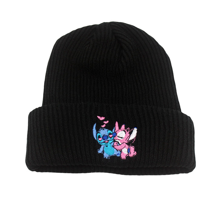 Wholesale Acrylic Cartoon Embroidery Knitted Hat JDC-FH-ZhiXie023