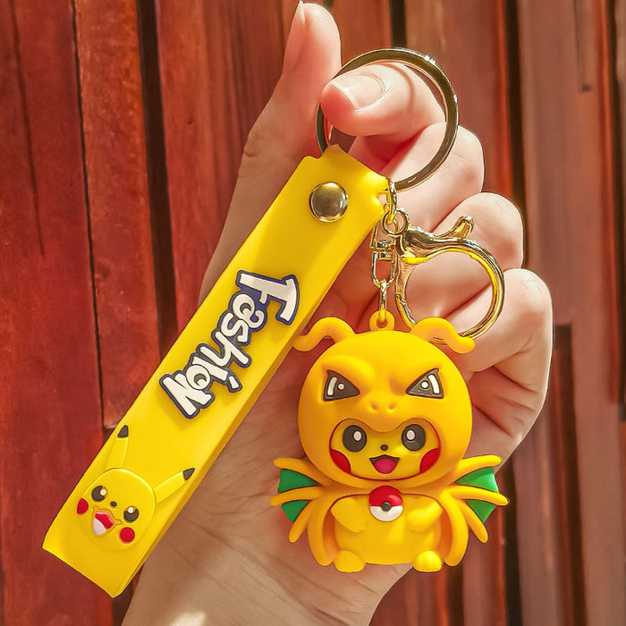 Wholesale New Cross dressing Keychain Pendant Creative Cartoon Cute Doll Bag Pendant