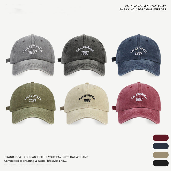 Wholesale Vintage Washed Cotton Baseball Cap JDC-FH-Yizhan003