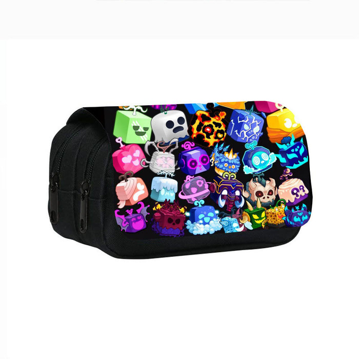 Wholesale printed double-layer pencil case pencil stationery box