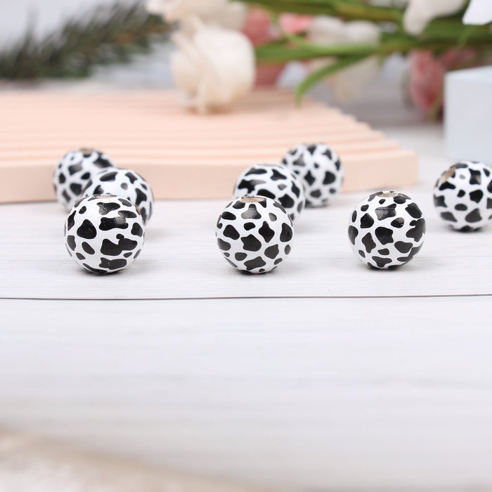 Wholesale 50PCS Zoo Series Wooden Beads JDC-BDS-TianYue021