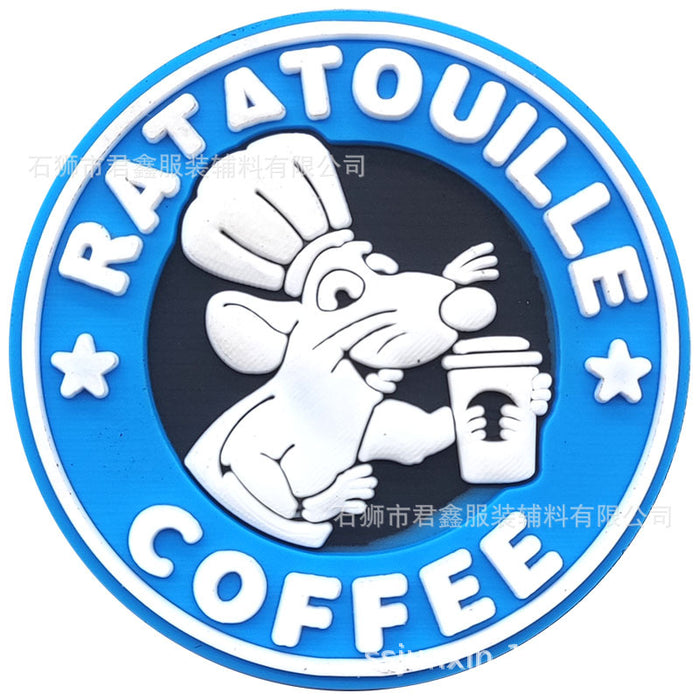 Wholesale 50pcs Buckle  Pvc Soft Glue DIY Accessories Shoes Charms