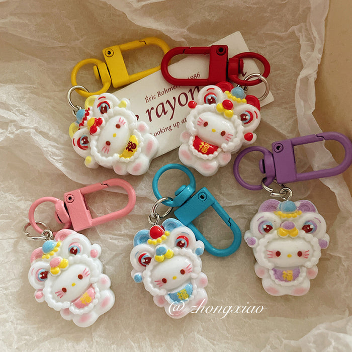 Wholesale Keychain Cartoon Pendant Cute Bag Pendant Backpack Accessories