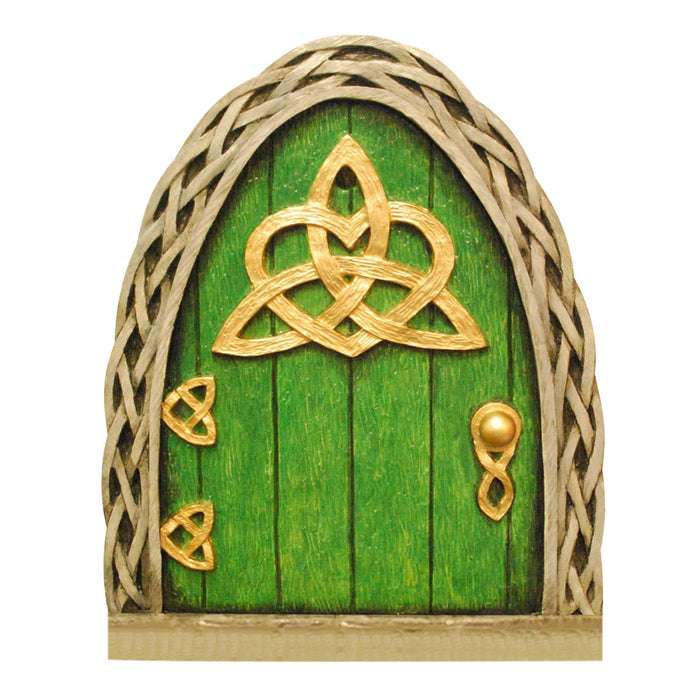 Wholesale  Fairy Gate Door Courtyard Wooden Tree Decoration Wooden Ornament