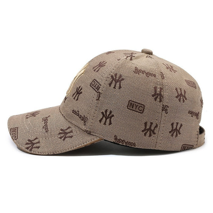 Wholesale Embroidered baseball cap, fashionable and versatile duckbill cap, outdoor fishing casual cap