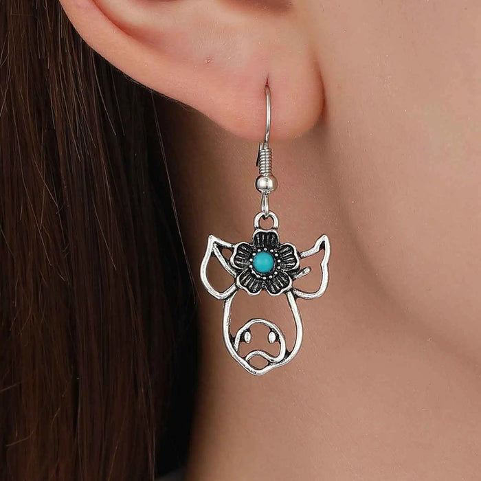 Wholesale retro national style earrings