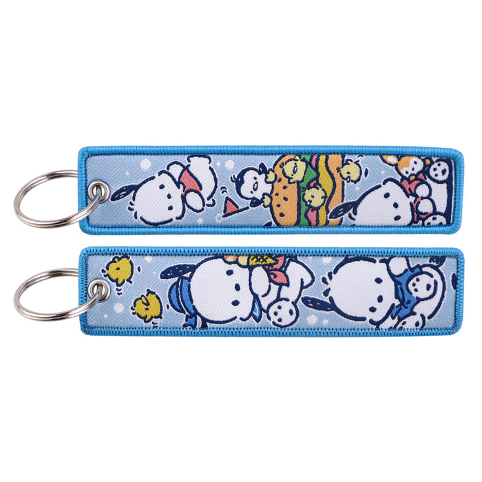 Wholesale Fabric Cartoon Keychain Lanyard  Design Car Key Accessory Gift