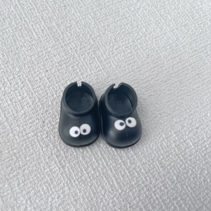 Wholesale Cute and playful hand-painted colorful shoes with small eyes