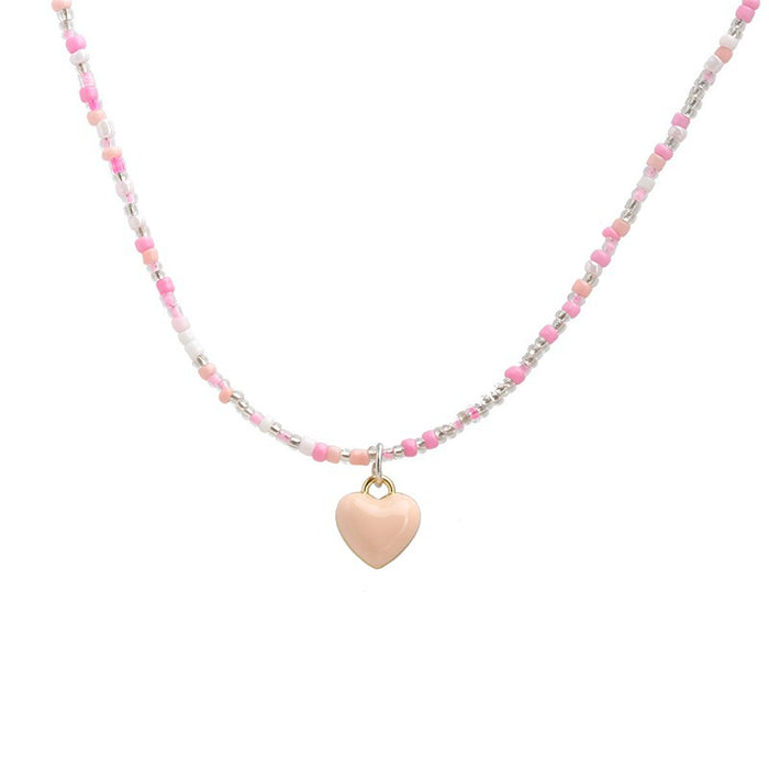 Wholesale Necklace, colorful butterfly, star, collarbone chain, personalized bead, love heart