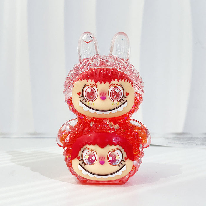 Wholesale Liquid Sand Large Turtle Rabbit Luminous Ornament Blind Bag Stall Items