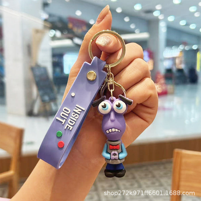 Wholesale Soft PVC Cartoon Keychain Bag Charm Car Key Accessory for Gift