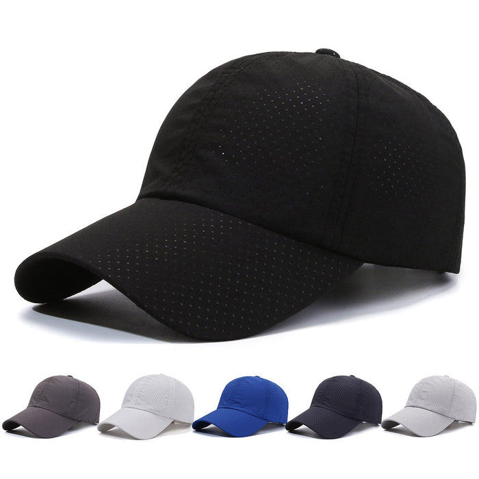 Wholesale Hat quick drying baseball cap with mesh breathable sun protection and sunshade cap