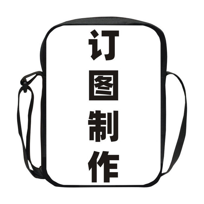 Wholesale K-Pop Hunter Witch Group Children' s Casual Shoulder Bag DIY Customized Men' s and Women' s Crossbody Bag