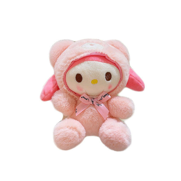Wholesale Cute cross-dressing bear plush pendant doll doll cartoon keychain plush toy