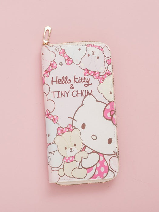 Wholesale Cute Zipper Texse Wallet