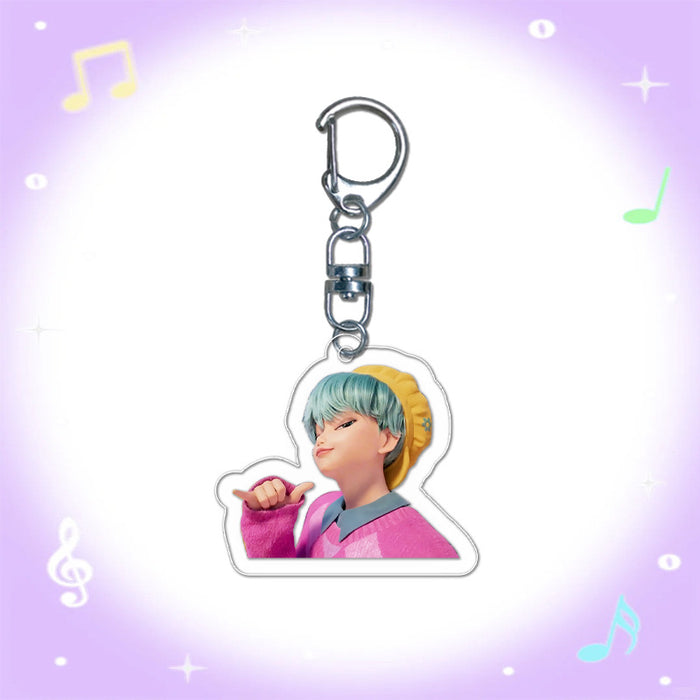 Wholesale Anime Custom Acrylic DIY Keychains