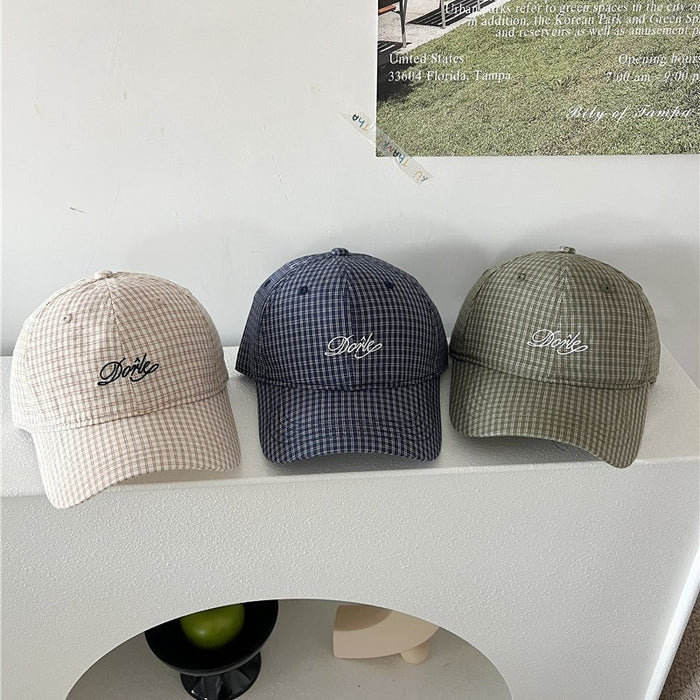 Wholesale Letter Embroider Soft Top Baseball Cap for Women Spring and Summer Trend