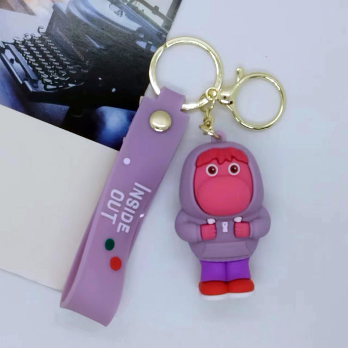 Wholesale cartoon mind Secret Service team key chain pendant bag car key chain accessories gift
