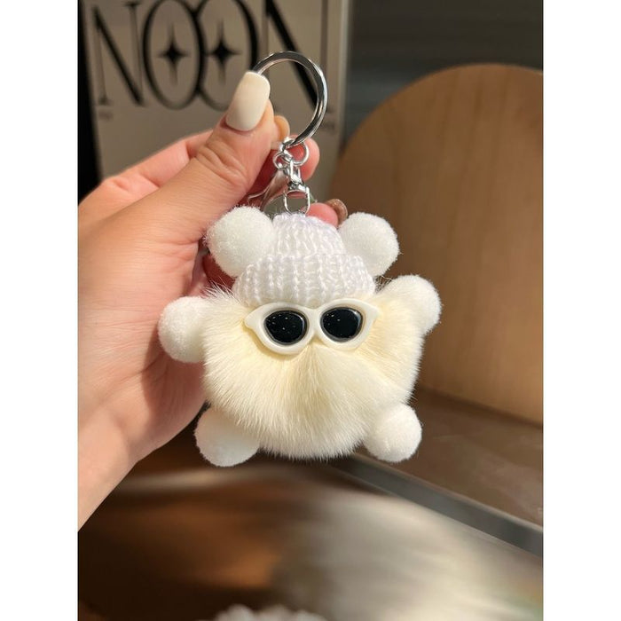 Wholesale Cute little coal ball bag pendant backpack doll hanging decoration cartoon doll