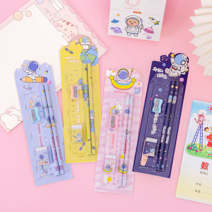 Wholesale Creative Children's Gifts Cartoon Stationery Set