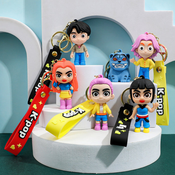 Wholesale Kpop Bag Charm Anime Keychain