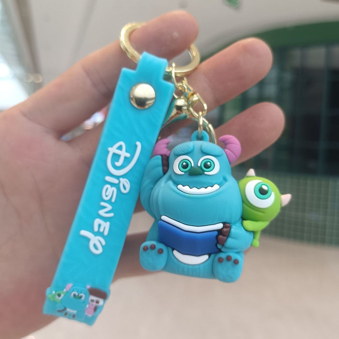 Wholesale Cartoon Silicone Anime Keychain JDC-KC-YiChang039