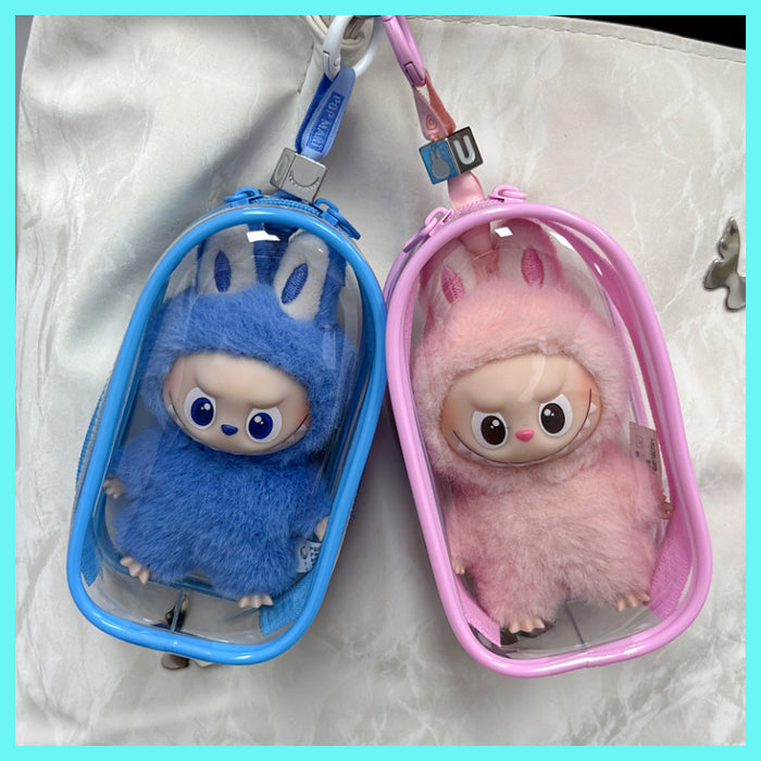 Wholesale Highly transparent vinyl plush pendant