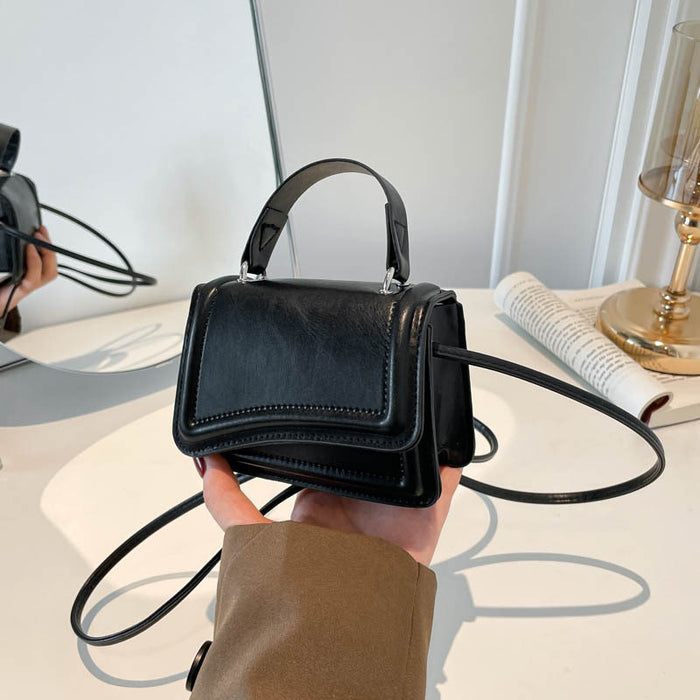 Wholesale Stylish Handbag with Sewing Thread Detail for Daily Matching Purse