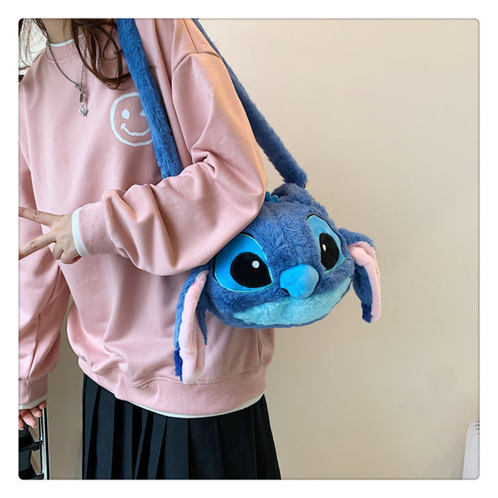 Wholesale Cartoon Women's Crossbody Bag Handbag Single Shoulder Bag Gift Machine Toys Soft Stuffed Dolls