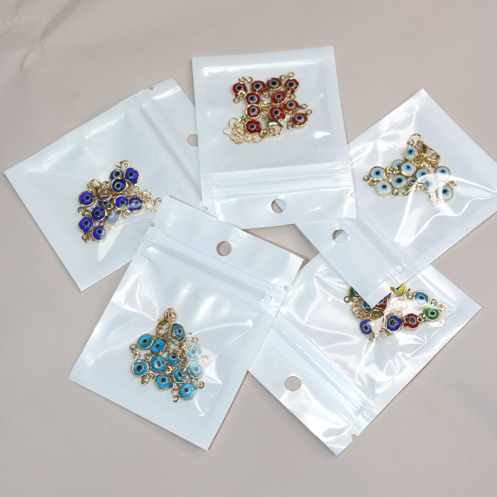 Wholesale Adjustable Retro Color Drip Oil Eye Bracelet