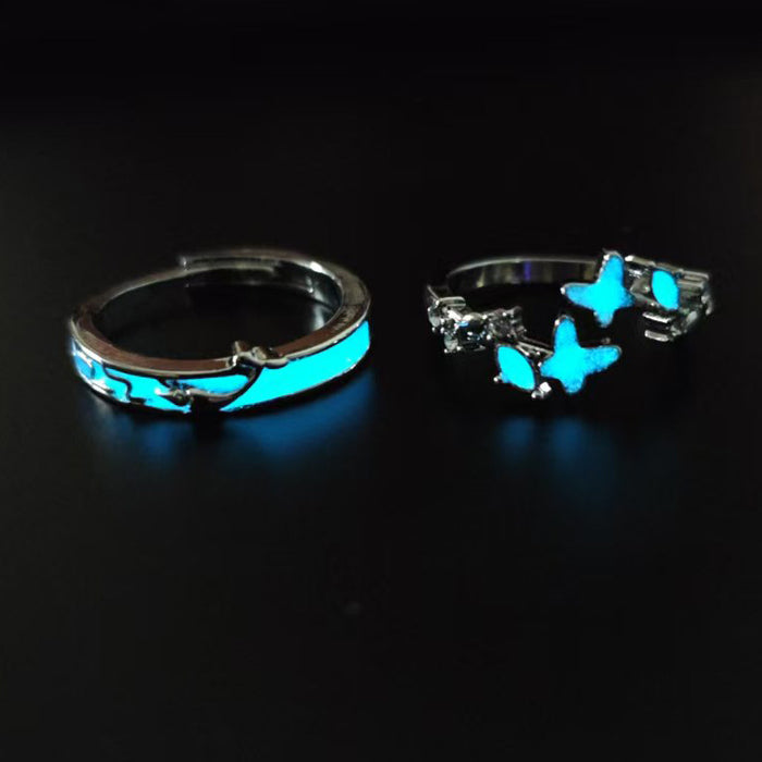 Wholesale Butterfly Ring Enamel Ring