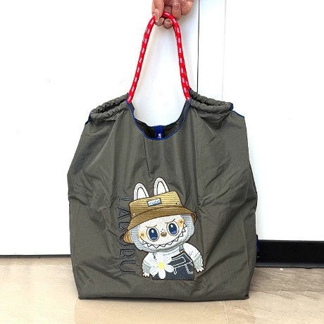 Wholesale Cute waist bag embroidered waterproof nylon crossbody bag versatile casual shoulder bag daily handbag