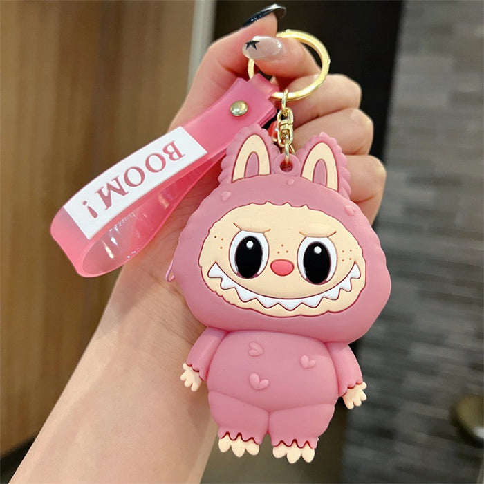 Wholesale Creative Cartoon Coin Purse Silicone Keychains