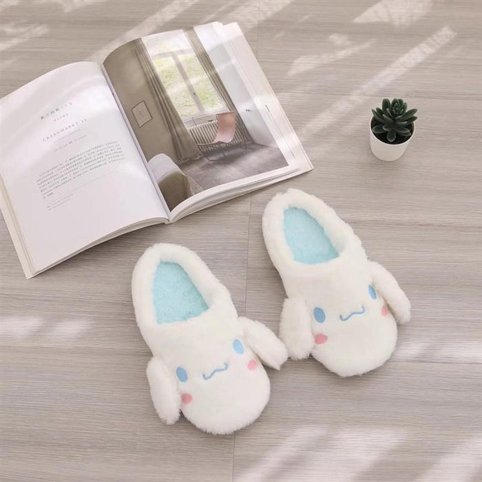 Wholesale Cartoon Cute Autumn and Winter Plush Cotton Slippers JDC-SP-MKA002