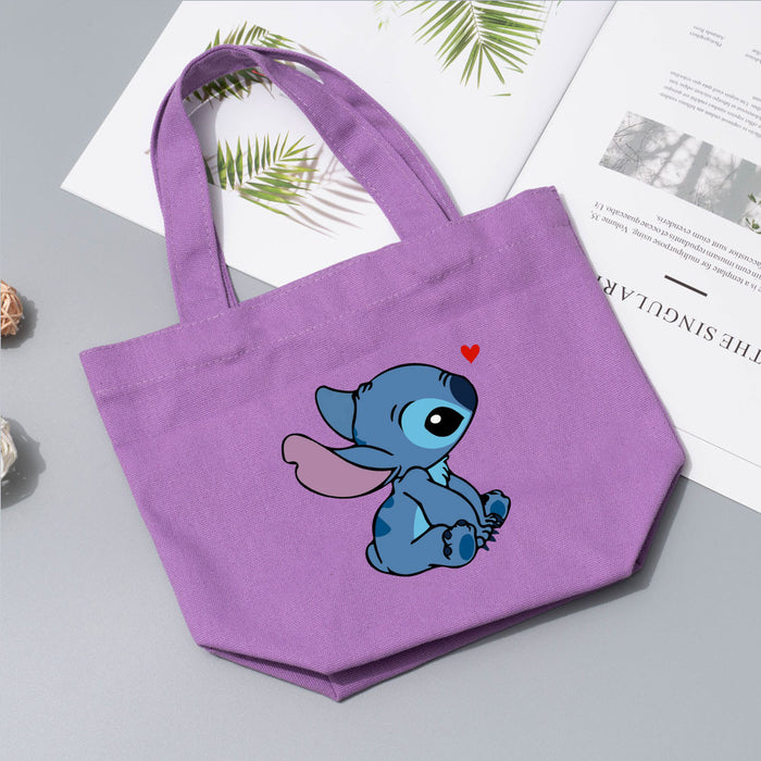 Wholesale Cartoon Printed Pattern Canvas Tote Bag JDC-HD-WuDuomei001