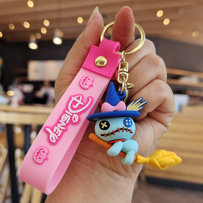 Wholesale Cartoon Silicone Doll Keychain JDC-KC-ZhuoRan035