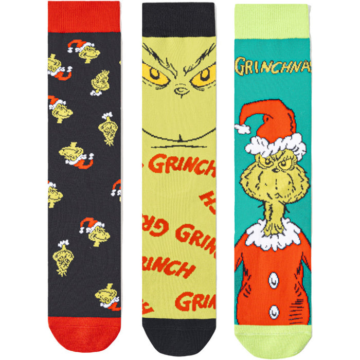 Wholesale Christmas Seasonal Cartoon Trendy Socks