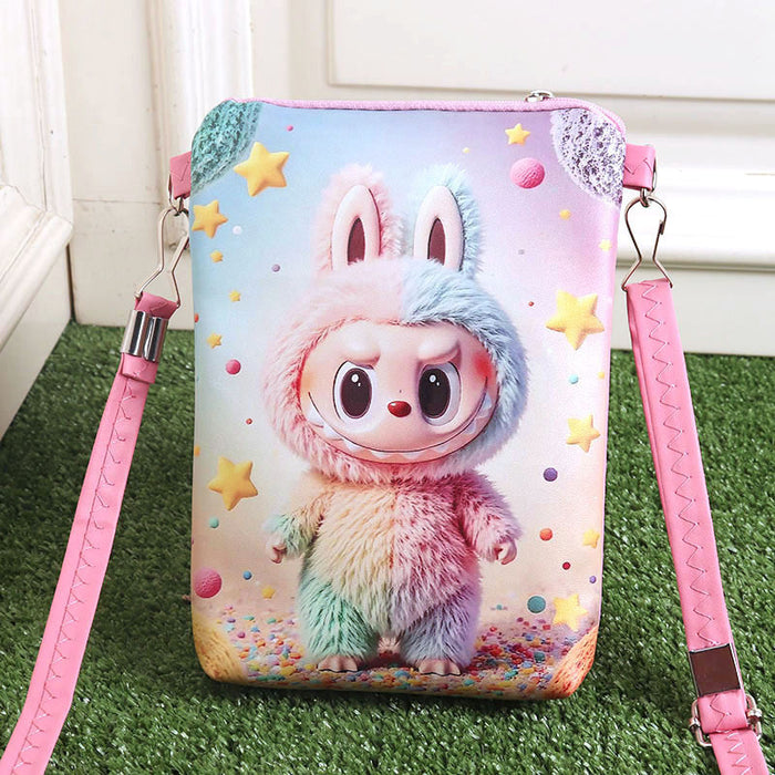 Wholesale Cartoon cute children' s girl student mobile phone bag crossbody shoulder bag