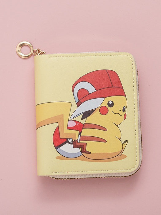 Wholesale Cartoon Anime Short Zipper Small Wallet