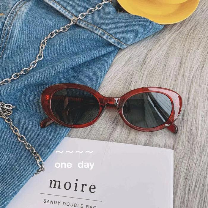 Wholesale Glasses Cat's Eye Oval Anti-UV Sunglasses